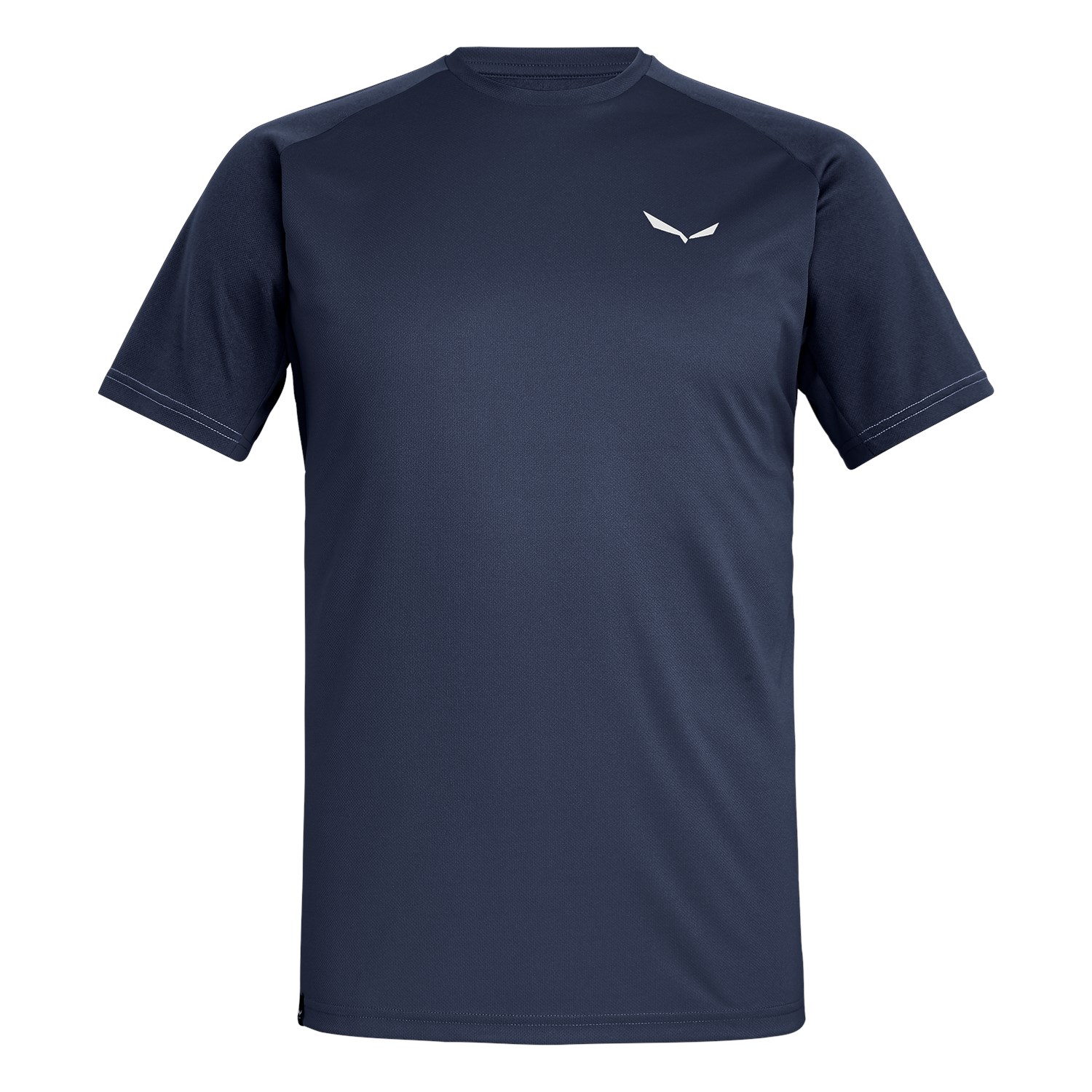 Camisetas Hombre Chile - Salewa Sporty B 3 Dry - Azules/Azul Marino - RCEA-50736